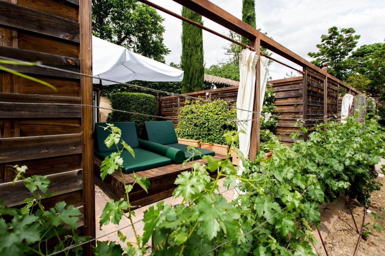 Hacienda Zorita Wine Hotel & Spa Valverdon Bagian luar foto Pergola